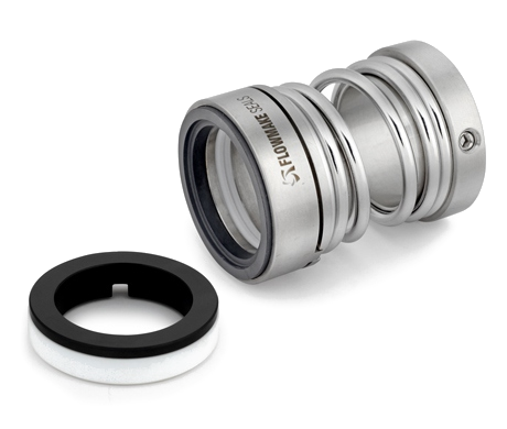 Flowmake mechanical seal products with an industrial refinery backdrop