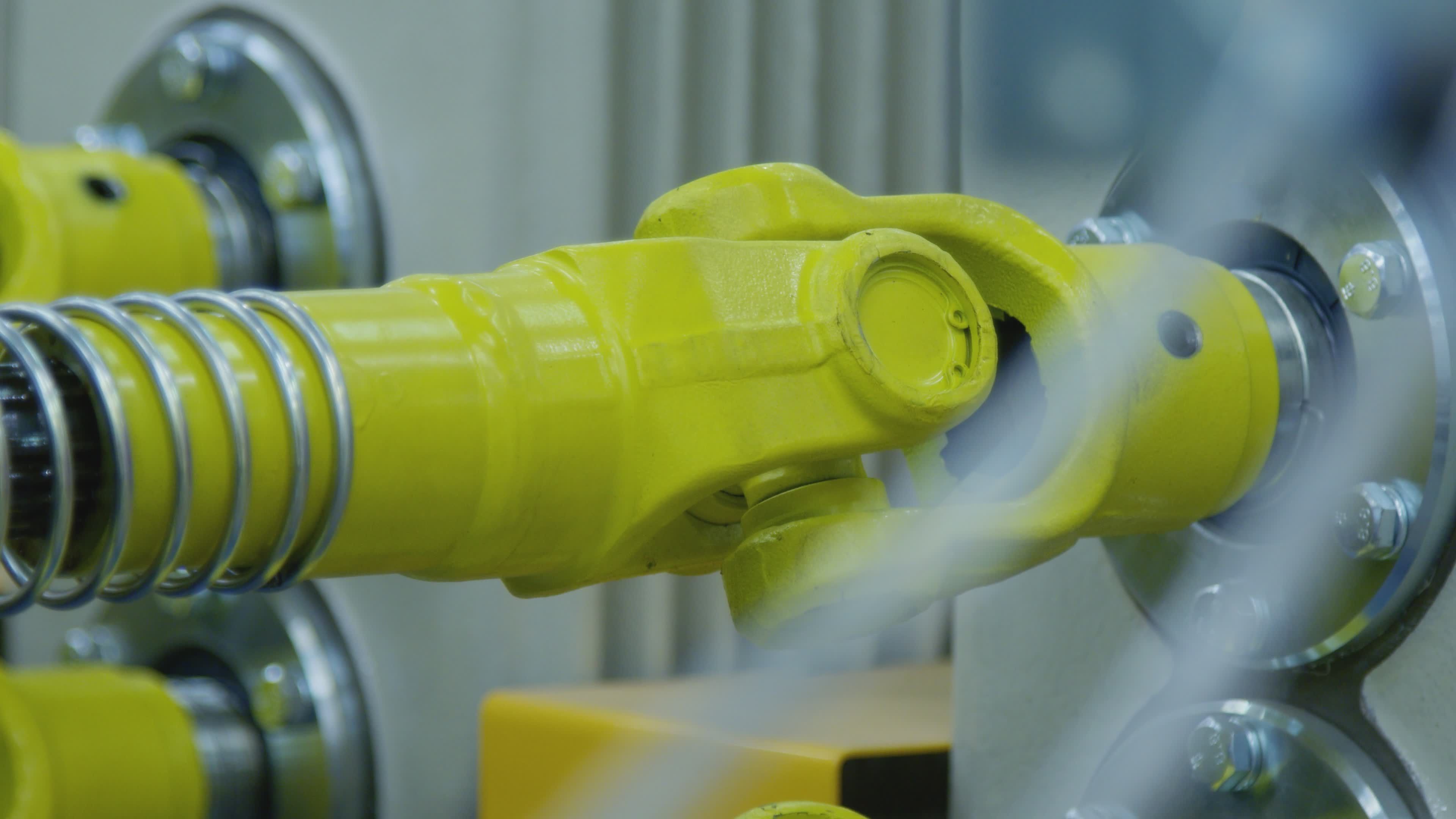Industrial machinery used in continuous production